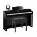 Yamaha Pakiet pianina cyfrowego CLP 725, Satin Black