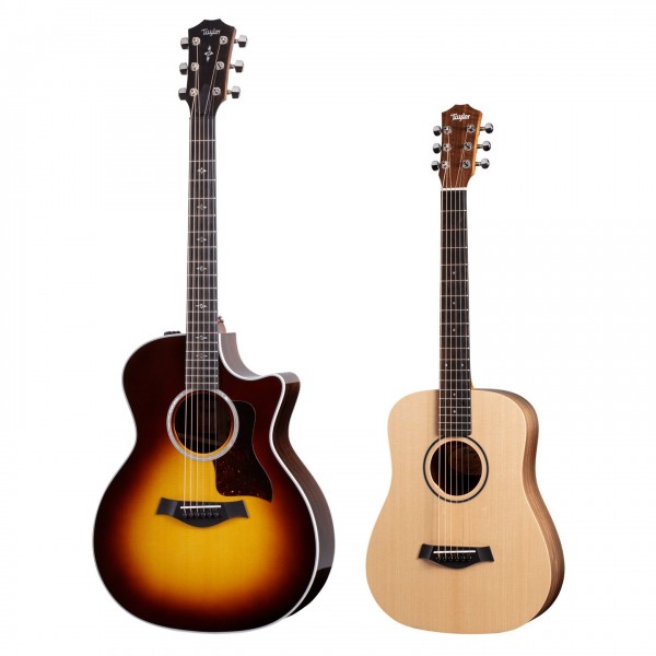 Taylor 414ce-R Grand Auditorium, Sunburst w/ FREE Taylor Baby BT1