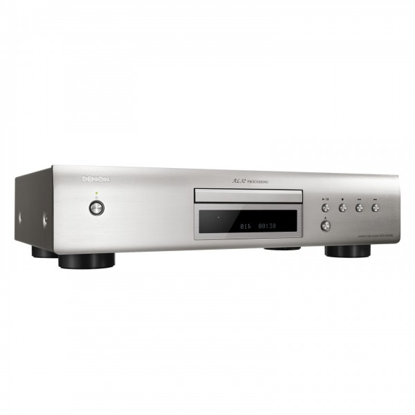 Denon DCD-600NE CD Player, Silver Front View