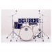Mapex Mars Maple 20'' 6pc Fusion Shell Pack, Midnight Blue - Front