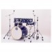 Mapex Mars Maple 20'' 6pc Fusion Shell Pack, Midnight Blue - Angle 2