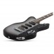Schecter Robert Smith Ultracure VI 2019, Silver Burst Pearl - laying