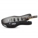 Schecter Robert Smith Ultracure VI 2019, Silver Burst Pearl - side
