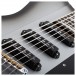 Schecter Robert Smith Ultracure VI 2019, Silver Burst Pearl - pickups
