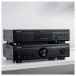 Denon PMA-600NE Amp & DCD-600NE CD Player Hi-Fi Package, Black Front View