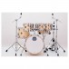 Mapex Mars Maple 20'' 6pc Fusion Shell Pack, Natural Satin