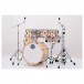 Mapex Mars Maple 20'' 6pc Fusion Shell Pack, Natural Satin - Angled