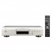 Denon DCD-600NE CD Player, Silver Front View 2