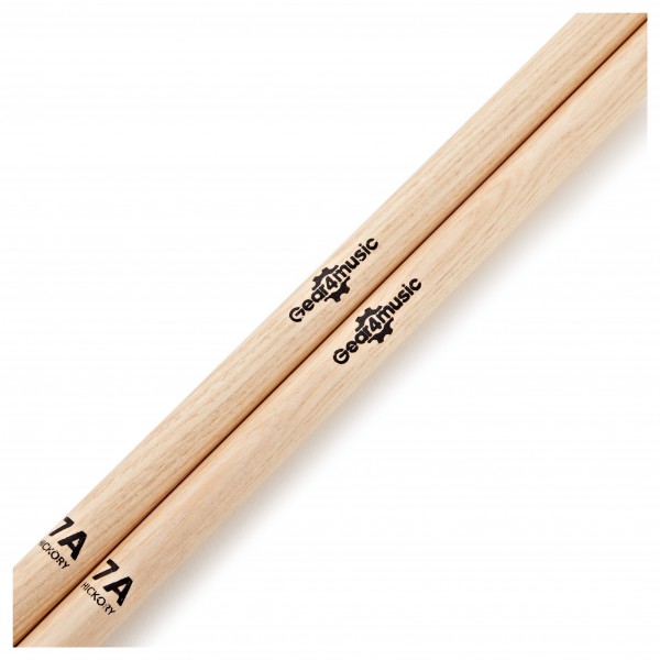 7A Hickory Drum Sticks by Gear4music