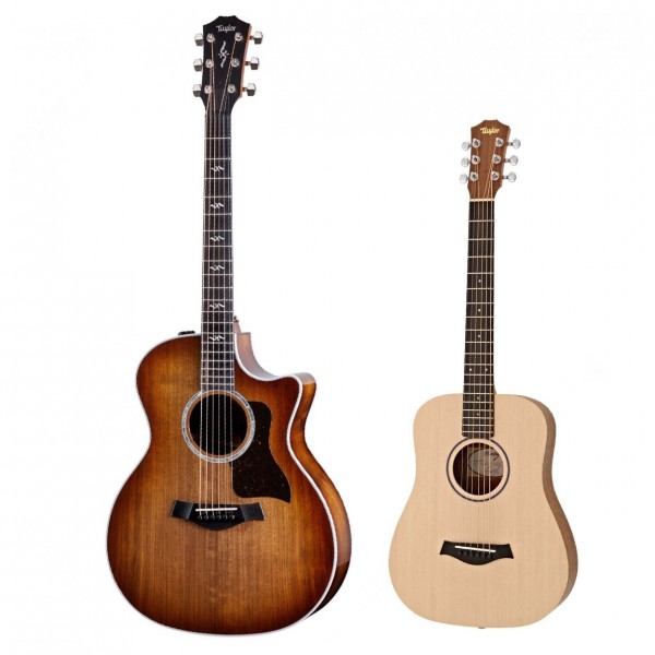 Taylor 424ce Special Edition Walnut, w/ Free Taylor Baby BT1