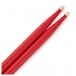 5A Hickory Drumsticks, Red by Gear4music