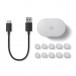 Yamaha TW-E7B True Wireless Active Noise Cancelling Earbuds, White Accessories