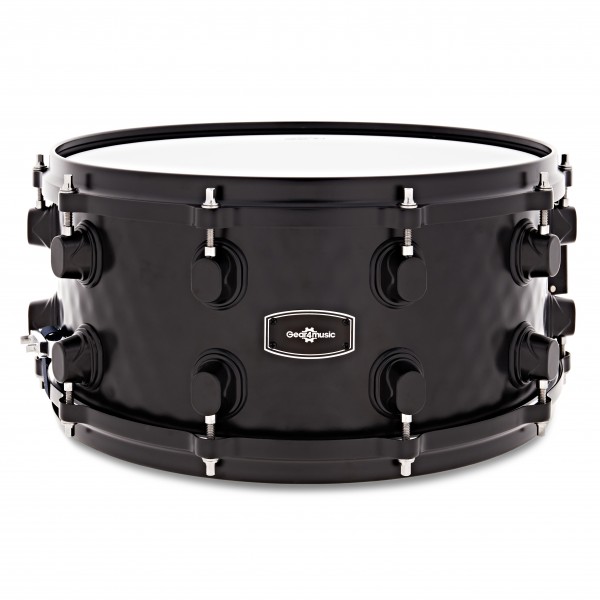 14" x 6.5" Steel Snare, Black by Gear4music