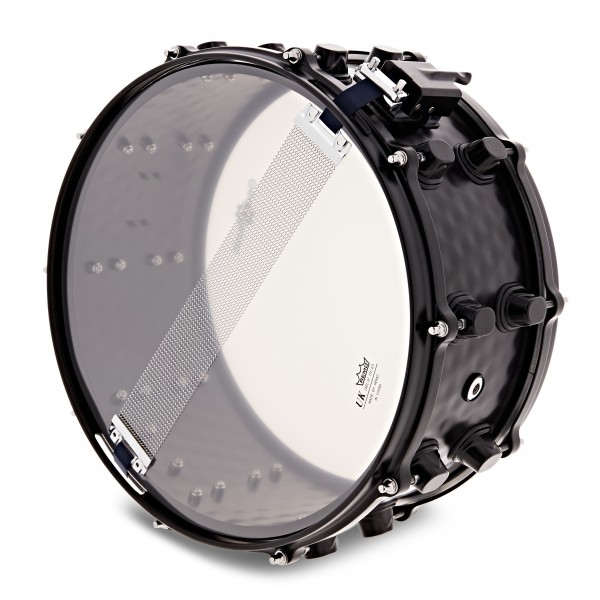 14" x 6.5" Steel Snare, Black by Gear4music