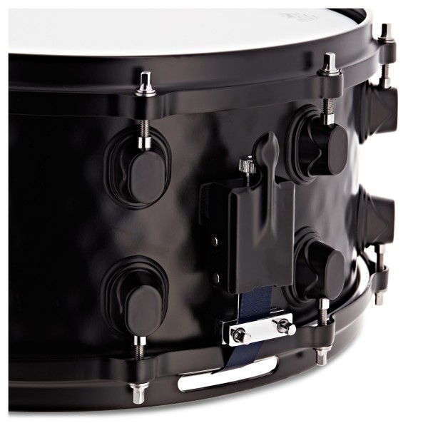 14" x 6.5" Steel Snare, Black by Gear4music
