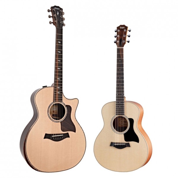 Taylor 814ce Electro Acoustic, Natural w/ Free Taylor GS Mini Sapele