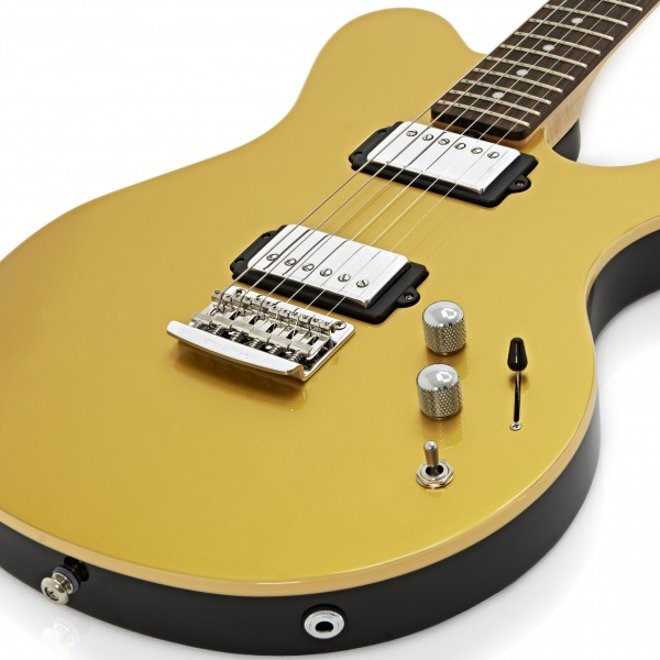 Music Man Reflex Standard Electric Guitar, RW, Gold Top