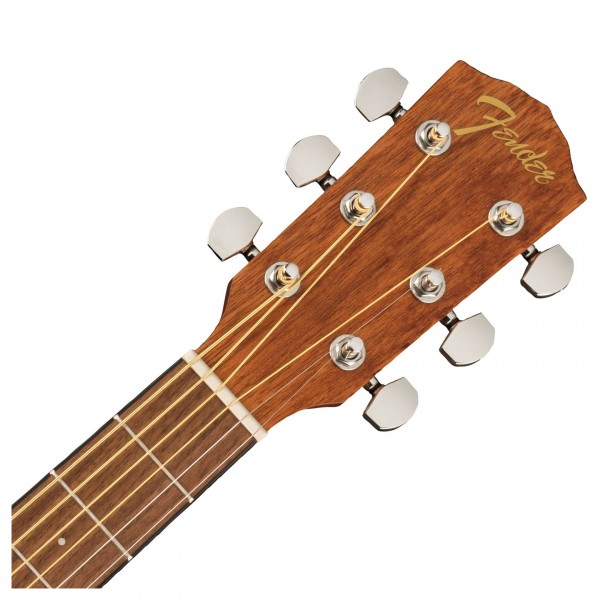Fender FA-15 3/4 Scale Steel with Gig Bag, Moonlight Burst headstock