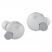 Yamaha TW-E7B True Wireless Active Noise Cancelling Earbuds, White Front View 2