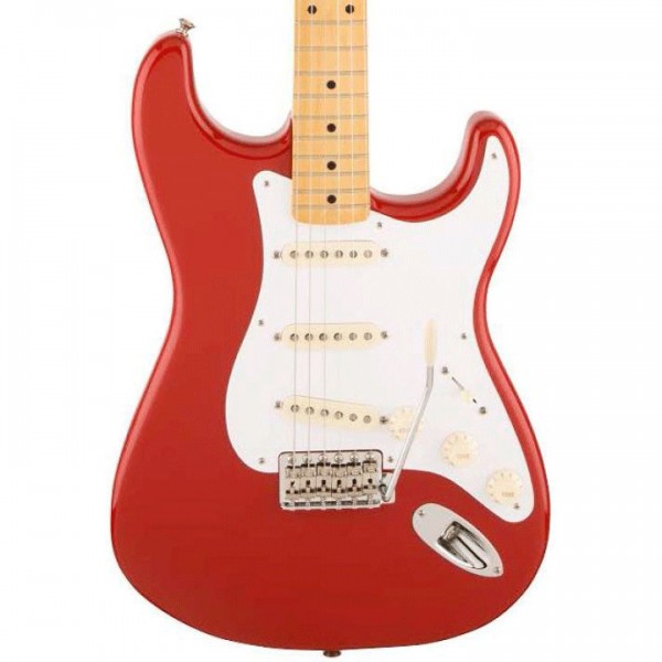 Fender Special Edition 50s Stratocaster Electric Guitar, Rangoon Red