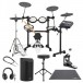 Yamaha DTX6K3-X Electronic Drum Kit w/ Single Pedal Complete Bundle