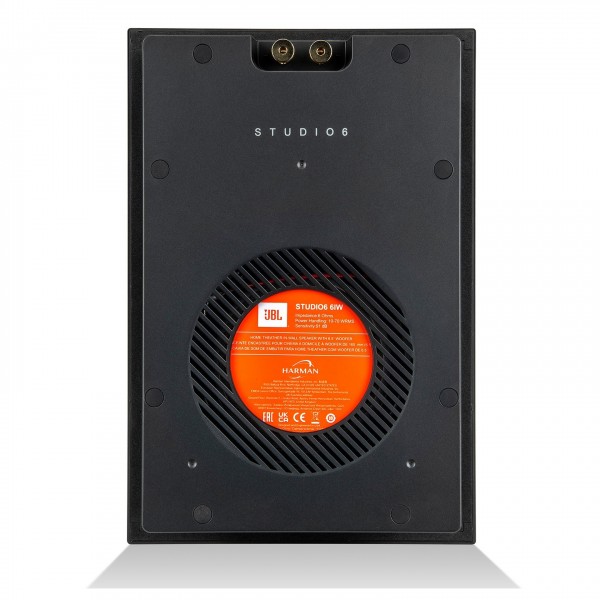 JBL Studio 6 6IW In Wall Speaker (Single) Back View