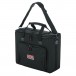 Gator GRB-4U Audio Rack Bag, 14'' x 19'' x 7'' - Angled with Strap