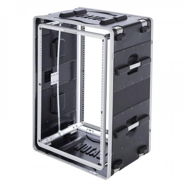 Gator 16U G-Shock Rack Case - Fully Open