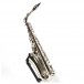 Alto Saxophone by Gear4music, Nickel - Secondhand