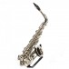 Alto Saxophone by Gear4music, Nickel - Secondhand