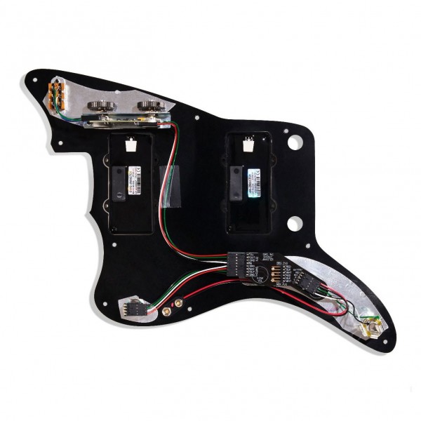 EMG Jmaster Loaded Pickguard System, Black back