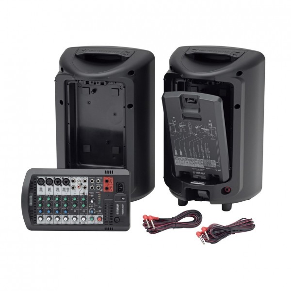 Yamaha Stagepas 400BT Portable PA System Vocal Performance Bundle - Stagepas 400BT, Rear