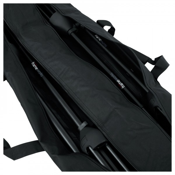 Gator 58-Inch Speaker Stand Bag - Open (Stands Not Included)