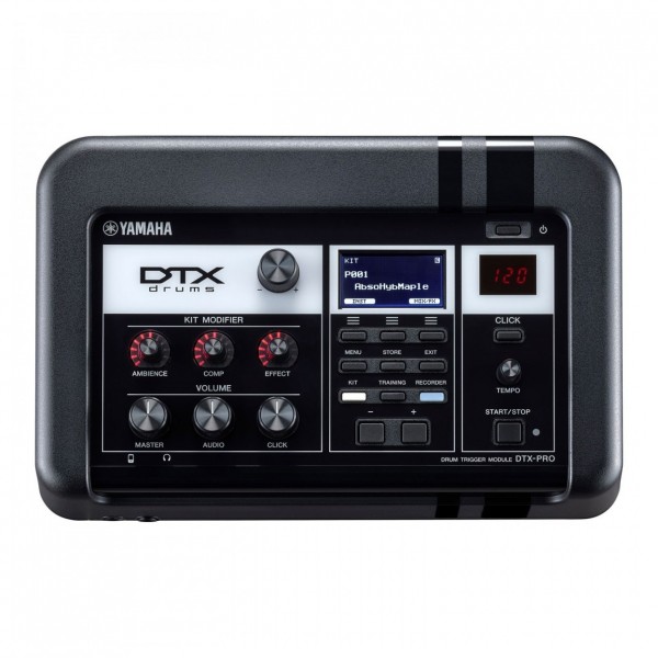Yamaha DTX8K-X Electronic Drum Kit, Black Forest - Module
