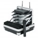 Gator ATA Moulded Case for 4 Wireless Systems - Rear (Wireless Systems and Mics Not Included)