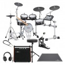 Yamaha DTX10K-M BF Elektroniskt Trumset, enkelpedal komplett paket
