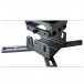 AV Motion Universal Projector Long Ceiling Mount, Black Close Up View