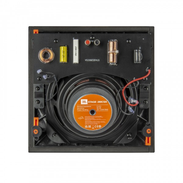 JBL Stage 280CSA Angled In Ceiling Speaker, rear view