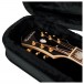 Gator Jumbo Acoustic Guitar Case - Headstock Detail (Guitar Not Included)