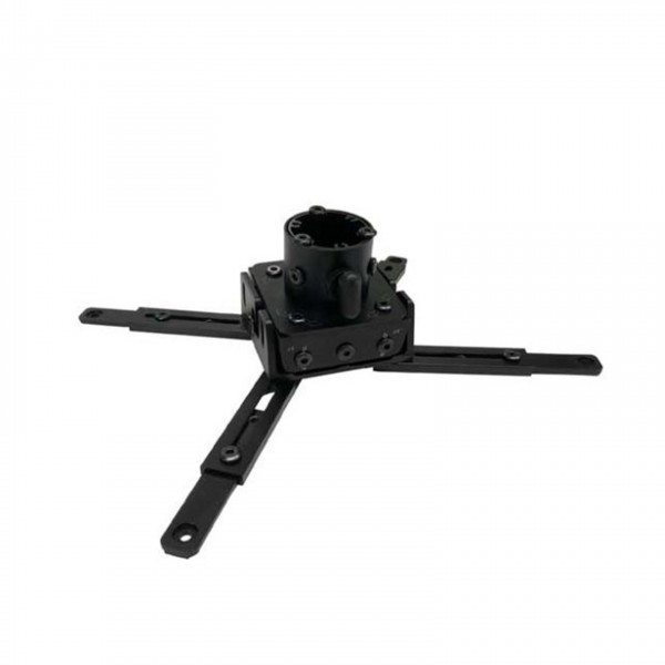 AV Motion Universal Projector Long Ceiling Mount, White Base View