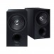 Technics SB-C600 Bookshelf Speakers (Pair), Black Front View 