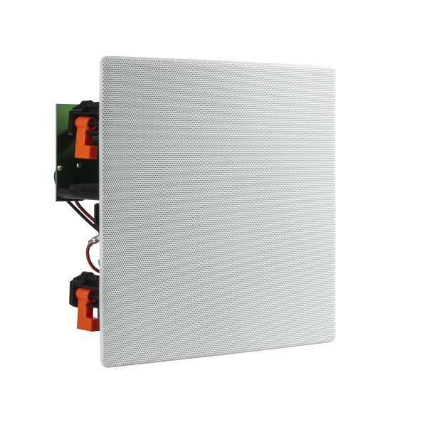 JBL Stage 260CSA Angled In Ceiling Speaker with zero-bezel grille attached