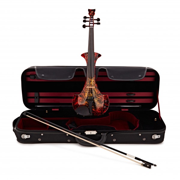 Bridge Lyra Electric Violin, Glowing Embers