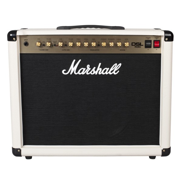 Marshall DSL40C DSL Series 40W Combo Amp, Limited Edition Cream