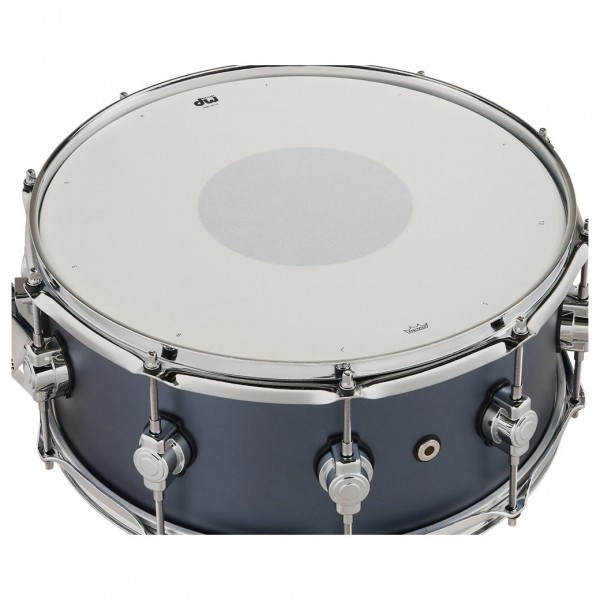DW Design Series 14" x 6" Snare Drum, Blue Slate - Drumhead