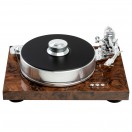 Pro-Ject Signature 10 Turntable, Gloss Walnut Burl