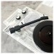 Record Mate Portable Record Player, Clear - Detail