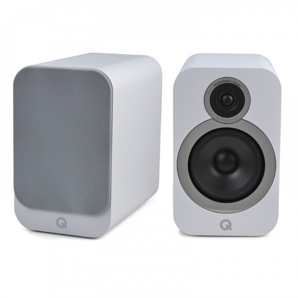 Q Acoustics Q 3030i Bookshelf Speakers (Pair), Arctic White