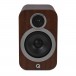 Q Acoustics Q 3030i Bookshelf Speakers (Pair), English Walnut Front View