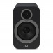 Q Acoustics Q 3030i Bookshelf Speakers (Pair), Graphite Grey Front View